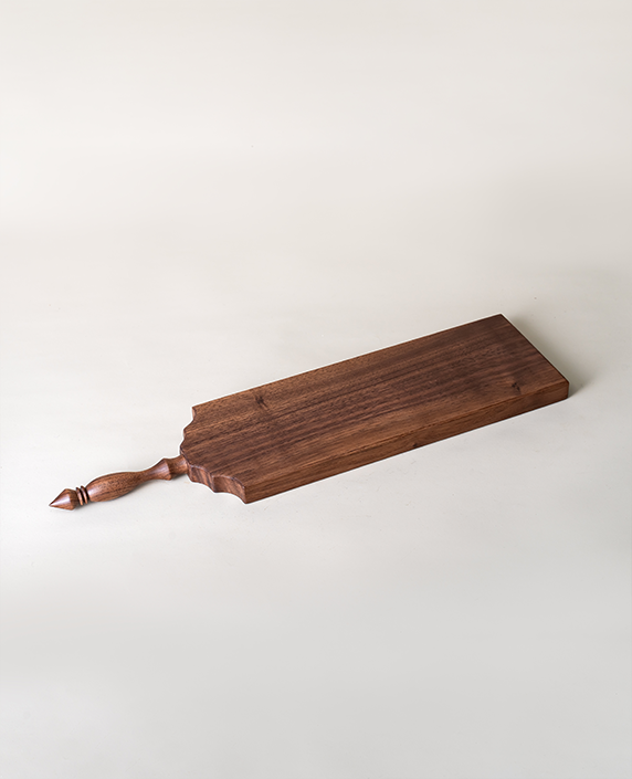 Handcrafted Black Walnut Cheese Board