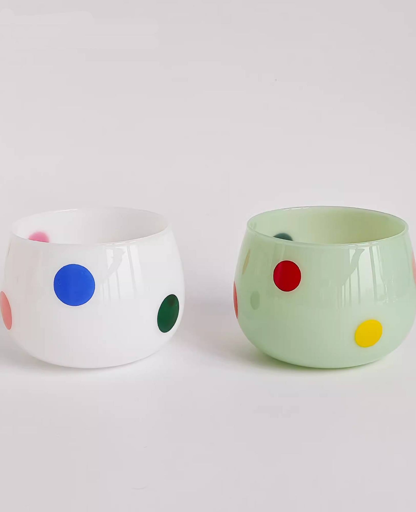 Polka Dot Fiesta Series Playful Colorful Polka Dot Coffee Cup