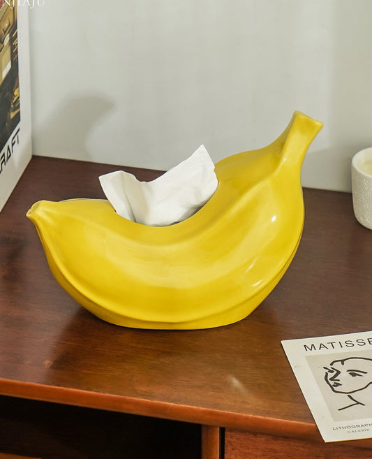 Cute Banana Tissue Storage Box